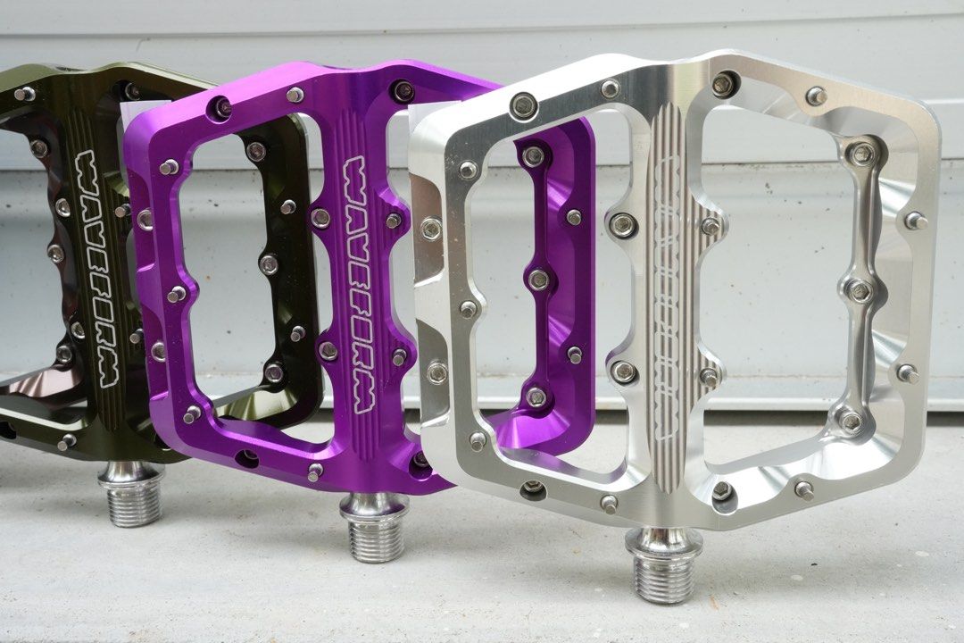 Wolf Tooth Waveform Aluminum Pedals mountain bike pedals, Sports