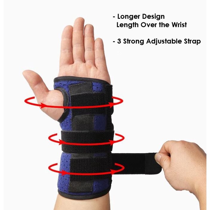 Wrist Thumb Pinky Brace Support Hand Carpal Tunnel Splint Arthritis