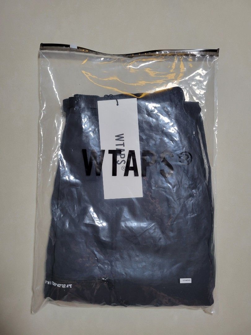 WTAPS 23SS TRACKS / TROUSERS / POLY. TWILL SIZE 04 BLACK, 男裝, 褲