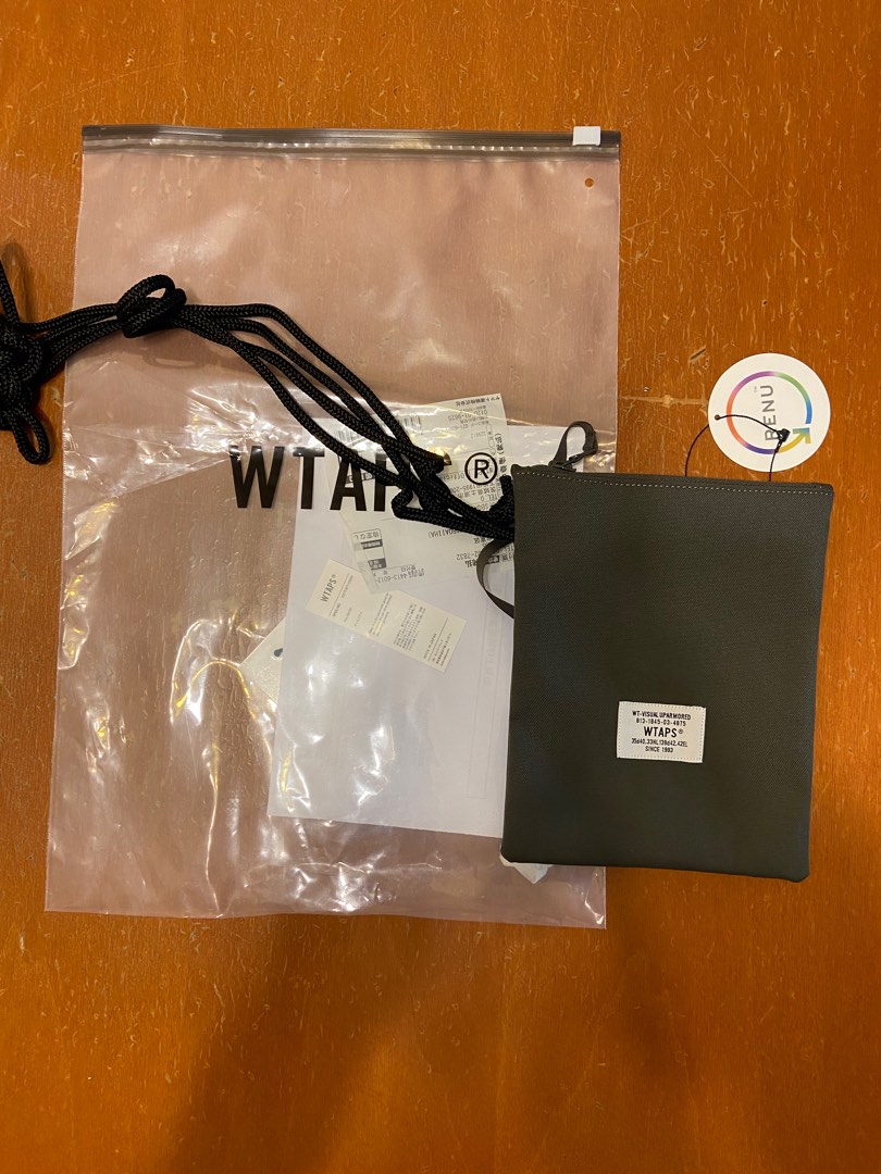 Wtaps Hang over Pouch Poly Spec OD, 男裝, 袋, 腰袋、手提袋 ...