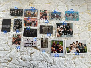 WTS BTS GROUP PHOTOCARDS