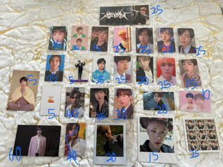 WTS BTS JIN OFFICIAL  PHOTOCARDS