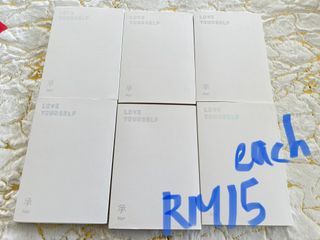 WTS BTS LOVE YOURSELF HER ALBUMS