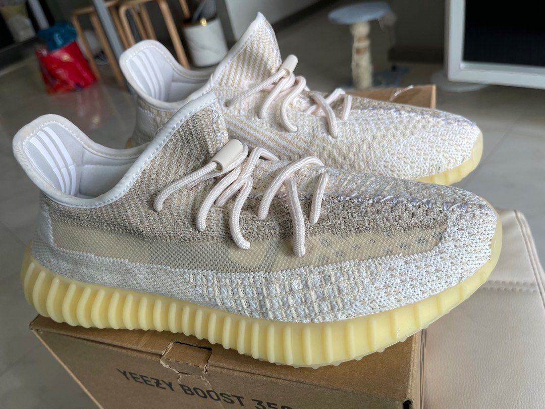All white yeezy boost 35 v2 best sale