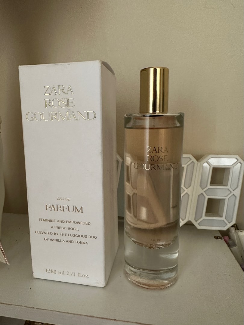 Zara Rose Gourmand (80ml bottle) on Carousell