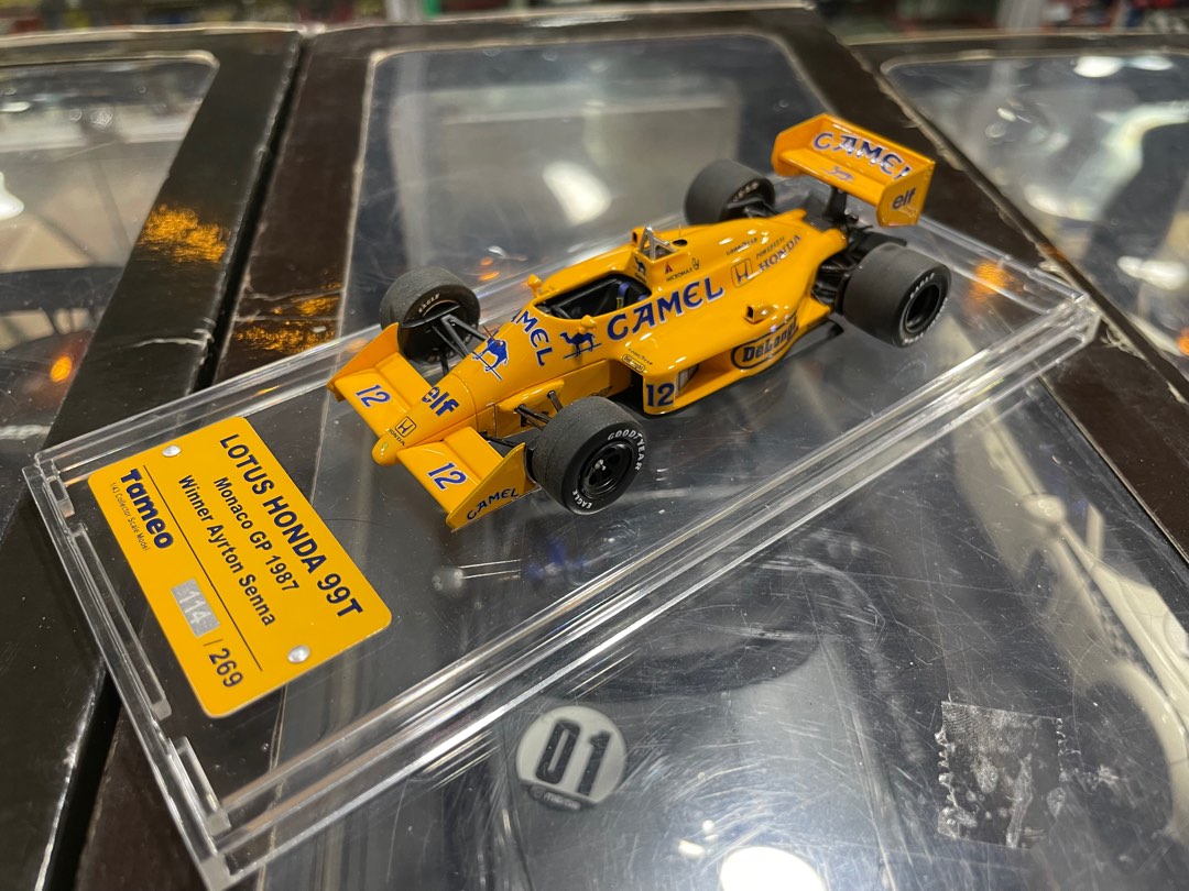 1/43 Tameo Lotus Honda 99T built up F1 Ayrton Senna, 興趣及遊戲 