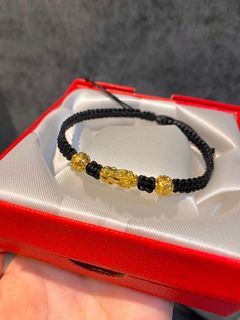 18k piyao gold with money ball real gold pawnable brandnew