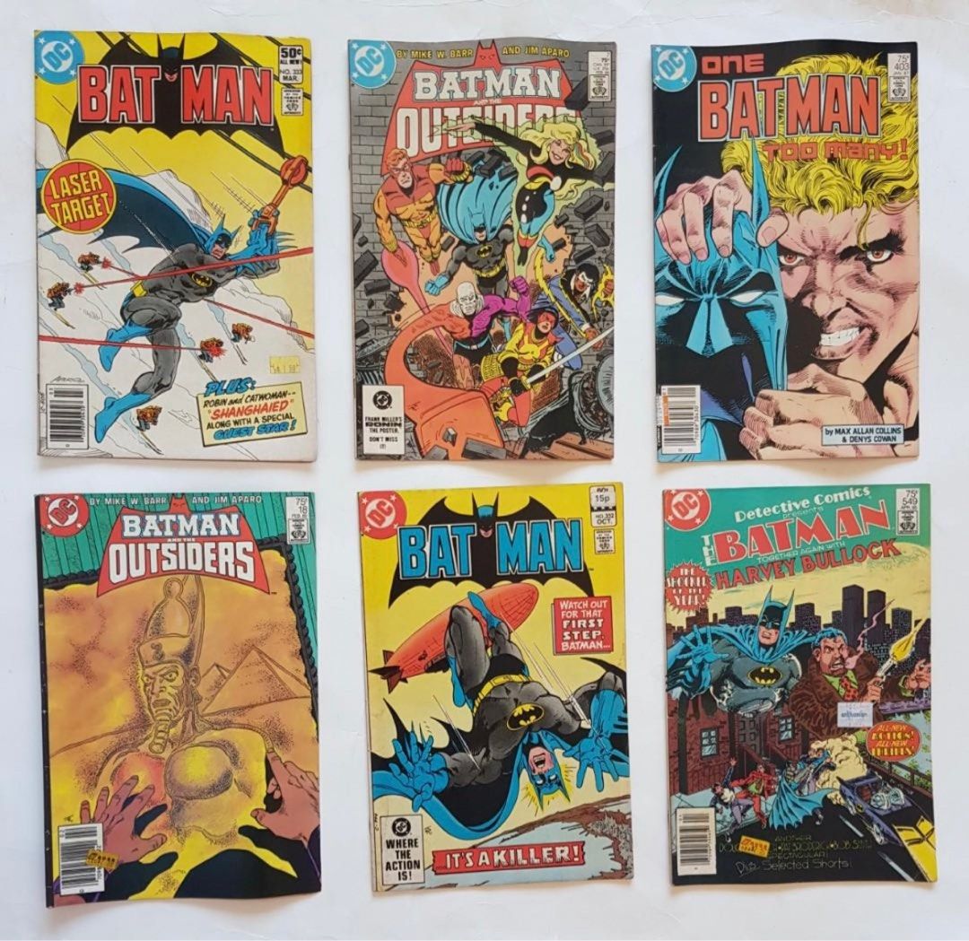 1980s DC comics Batman, Hobbies & Toys, Books & Magazines, Comics & Manga  on Carousell