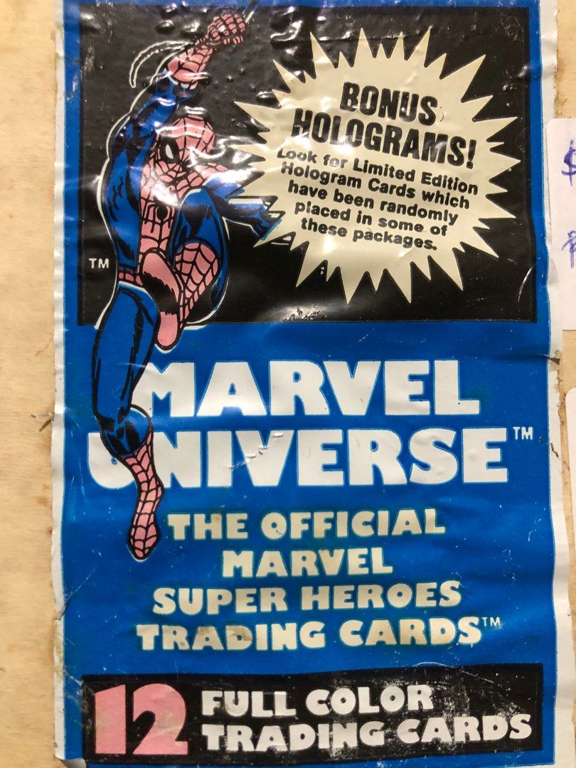 1990 MARVEL UNIVERSE MARVEL SUPER HEROES TRADING CARDS on Carousell