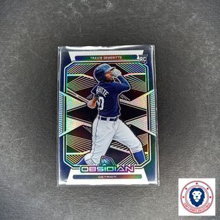 2020 MLB Card Travis Demeritte Obsidian RC