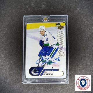2020 NHL Card Olli Juolevi Upper Deck Auto RC