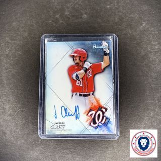 2021 MLB Card Jackson Cluff Bowman Sterling Auto
