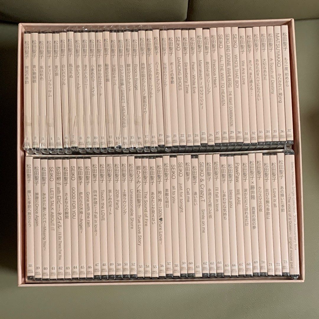 松田聖子 Single Collection 30th Box CD - CD