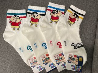 🇰🇷正韓中筒襪 蠟筆小新