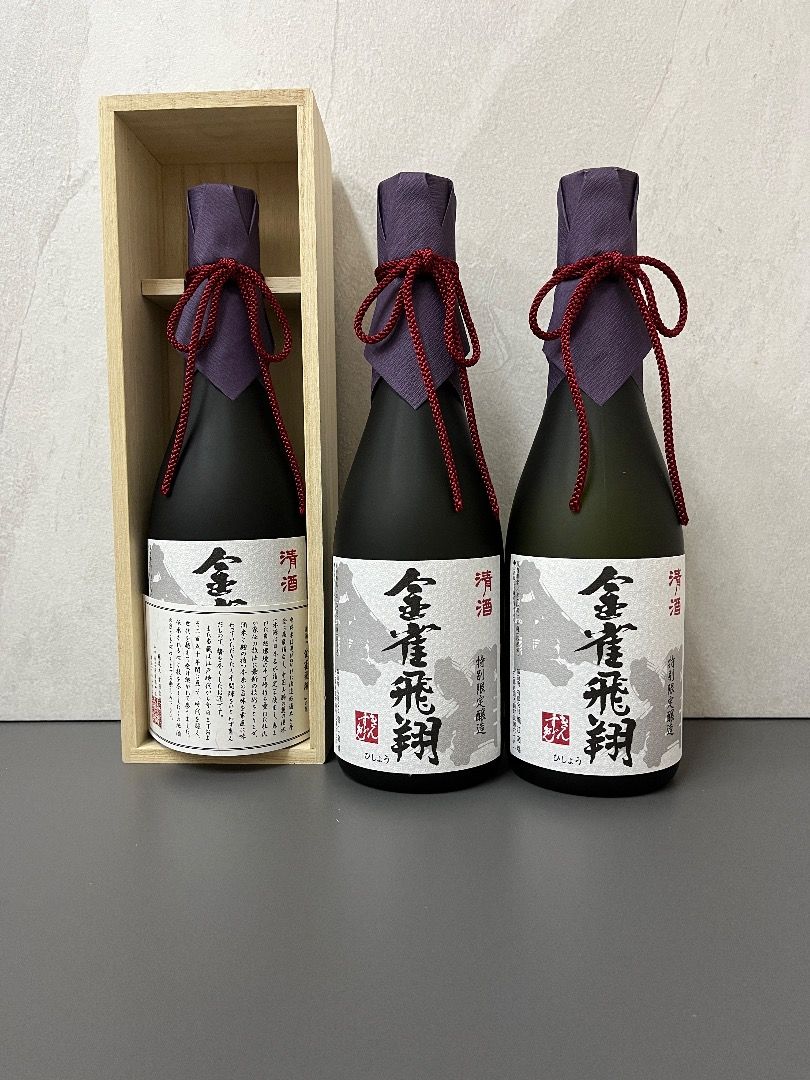 金雀飛翔純米大吟釀720ml (2023年4月飛機貨), 嘢食& 嘢飲, 酒精飲料 