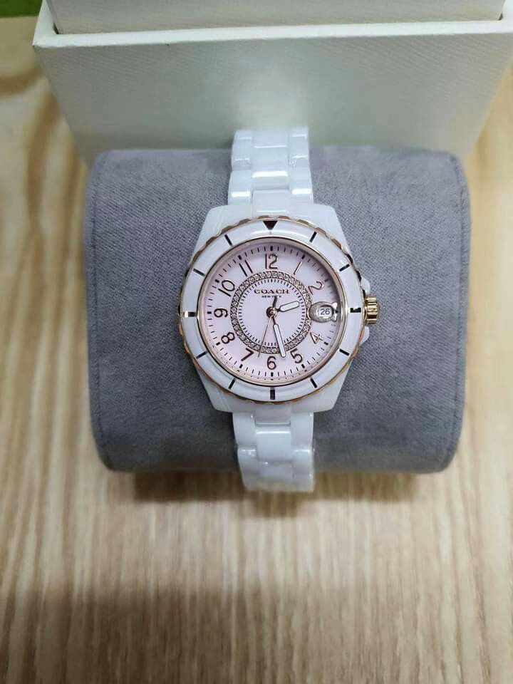 Coach ceramic watch discount