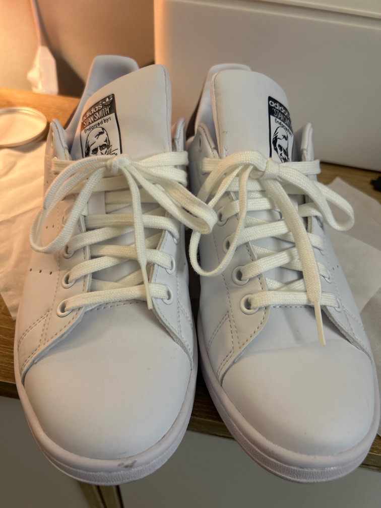 Adidas white sneakers, Men's Fashion, Footwear, Sneakers on Carousell