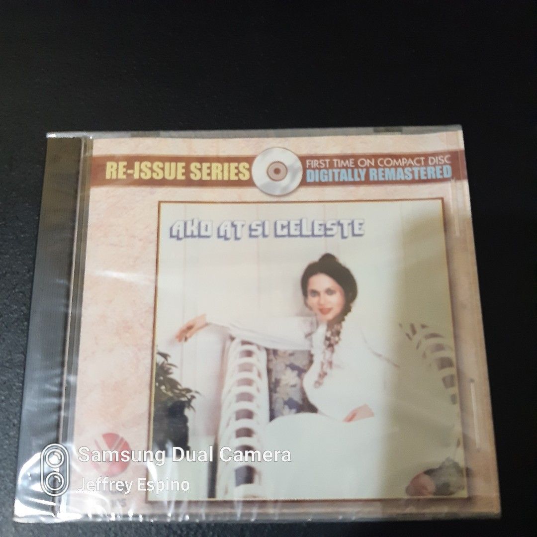 Ako at si Celeste Legaspi opm cd (Category: CDs & DVDs) located in Quezon City. Submitted by jeffreyespino (Listing ID 1227897880, Image 1). Description: All original CD We accept cash, GCash / Maya 09152688298, 09989968742, BPI, BDO, LBC, Cebuana Lhuiler, MLhuiler and Palawan Express payments. For faster transaction sms us thru 09989968742 Deliver / pick up thru Grab, Lalamove, Borzo, Toktok etc. Shipping via JRS Express or LBC (delivery or ship