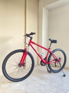 Aleoca ATTRAVERSARE 26” Full Alloy Light weight Workhorse  Shimano 3x7 21gears disc brake QUANDO Hubs Rider 26” front suspension mtb bike in good working condition. Not Fold foldable bicycle