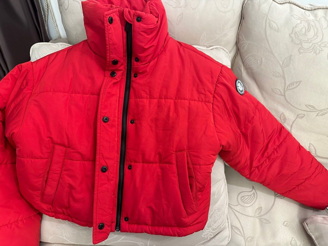 Authentic DKNY Sports Red Winter Jacket