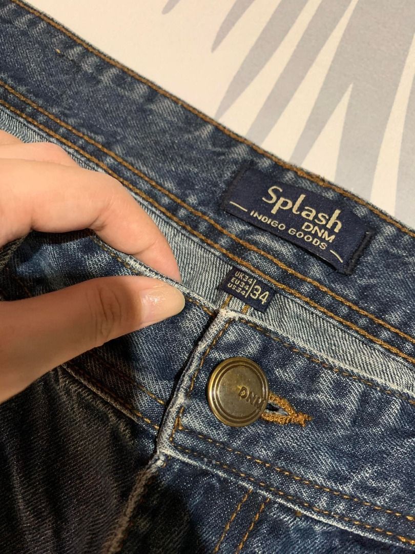 Authentic Splash DNM Indigo Goods Jeans