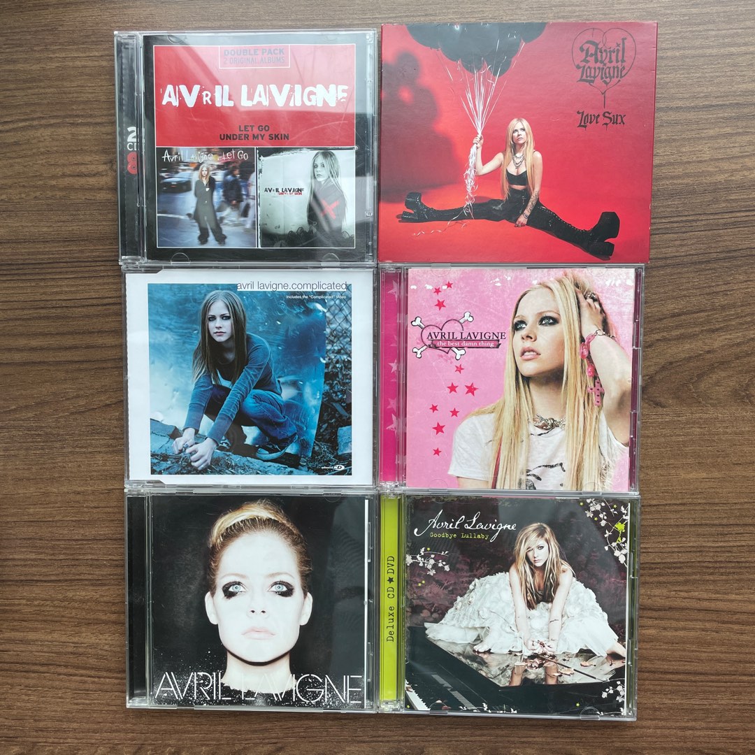 Avril Lavigne CDs, Hobbies & Toys, Music & Media, CDs & DVDs on Carousell