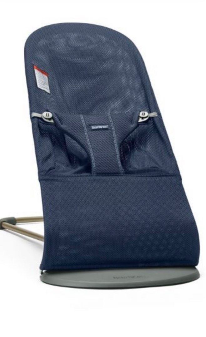Baby Bjorn bouncer bliss mesh (navy blue) including two toy bars