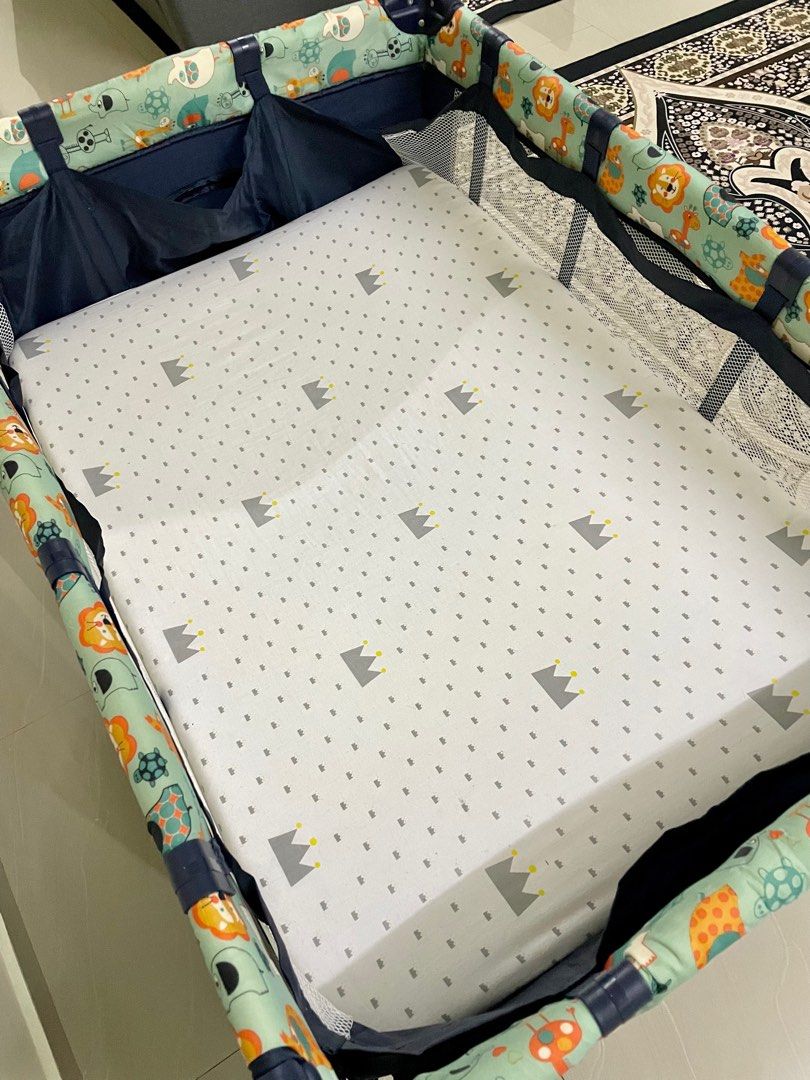 Babylove Jumbo Air Playpen, Babies & Kids, Baby Nursery & Kids