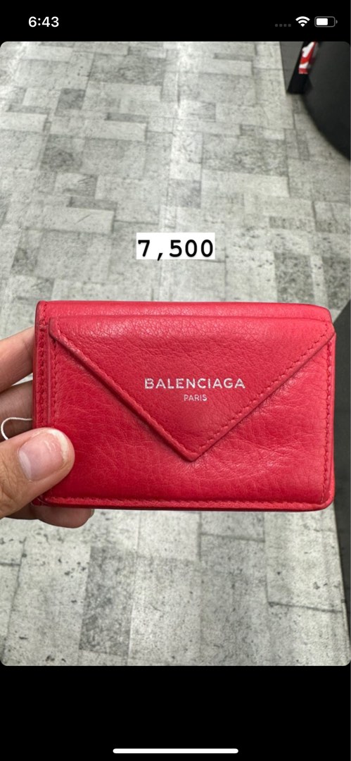 Balenciaga Mini Wallet on Carousell