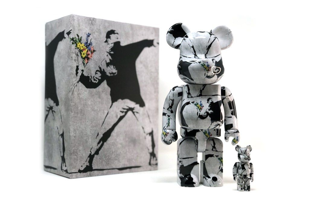 BE@RBRICK FLOWER BOMBER 100%&400% 2体 | vrealitybolivia.com