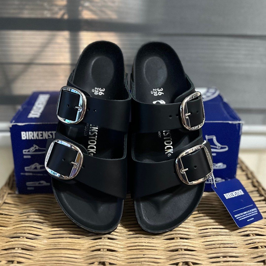 birkenstock arizona big buckle metallic rose