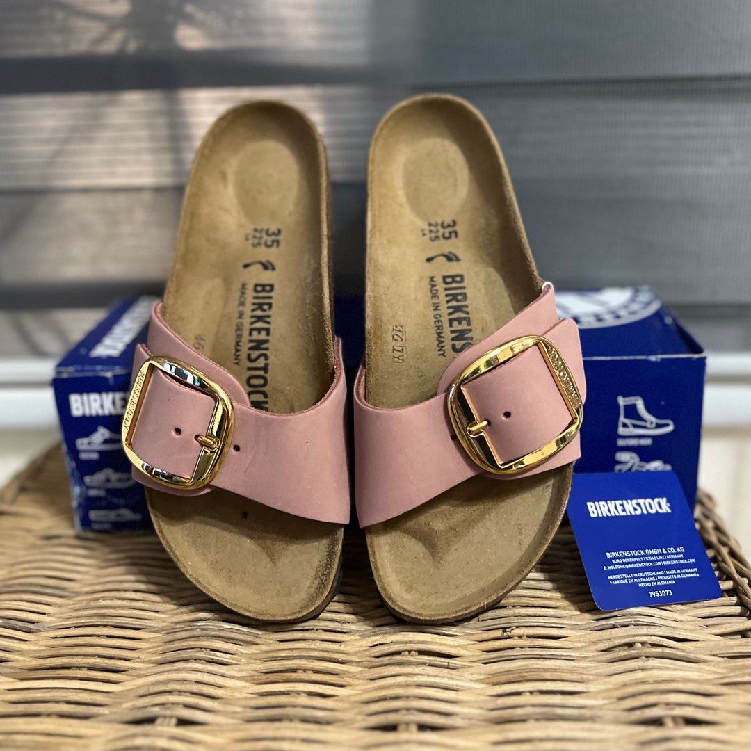 Madrid big buckle hotsell birkenstock old rose