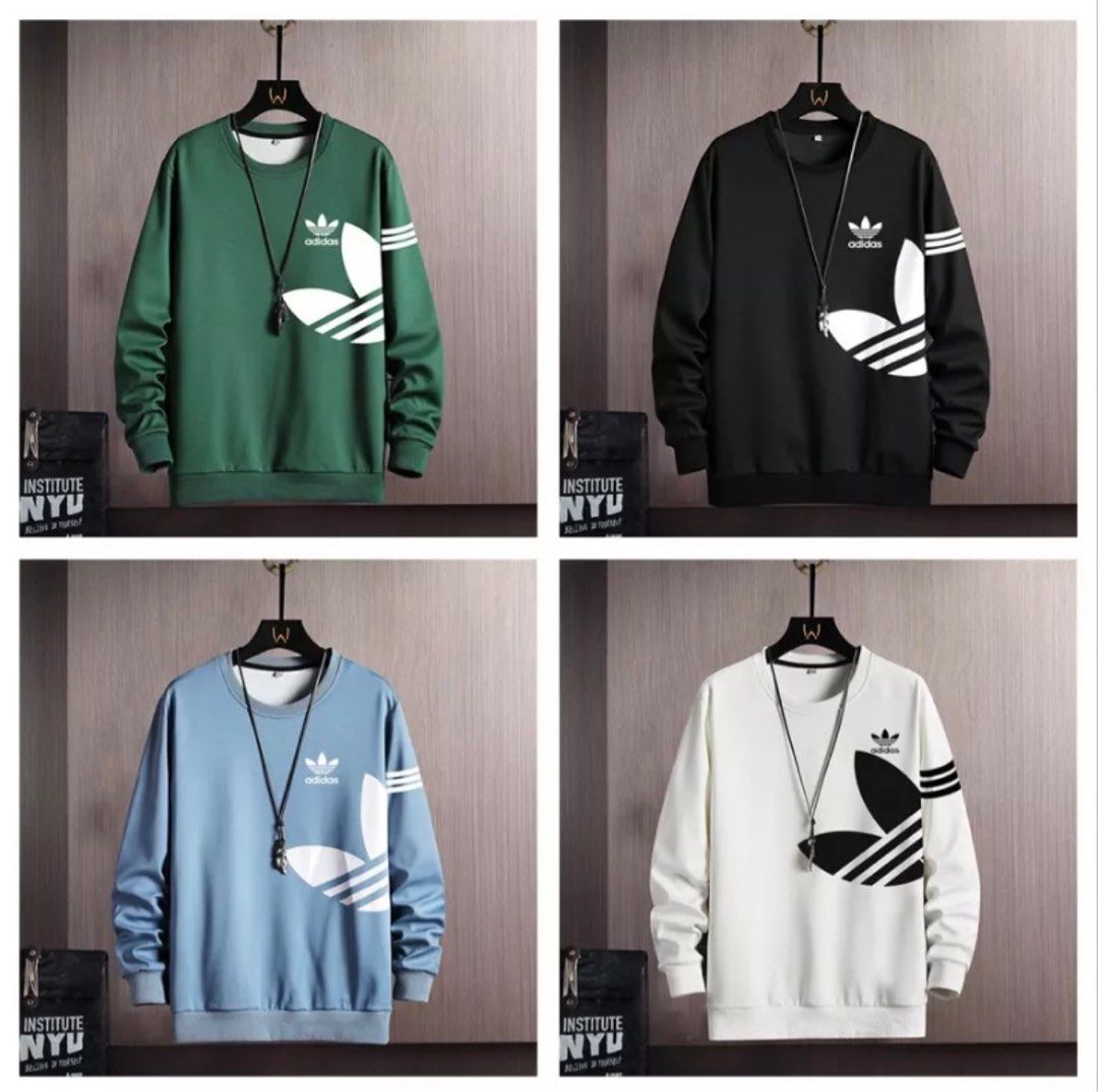 BRAND NEW IN STOCK Adidas Trefoil Big Logo Pullover Jacket for Cold Winter seasons Casual Daily use