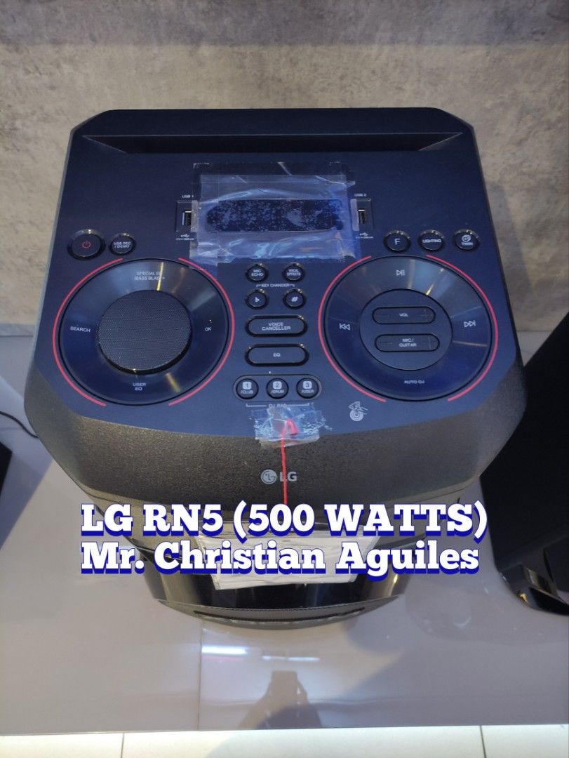 LG XBOOM Audio System with Bass Blast - RN7 
