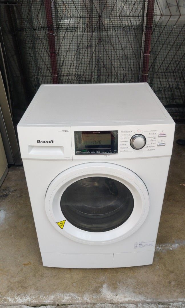 Brandt Inverter Washer Dryer, TV & Home Appliances, Washing Machines ...