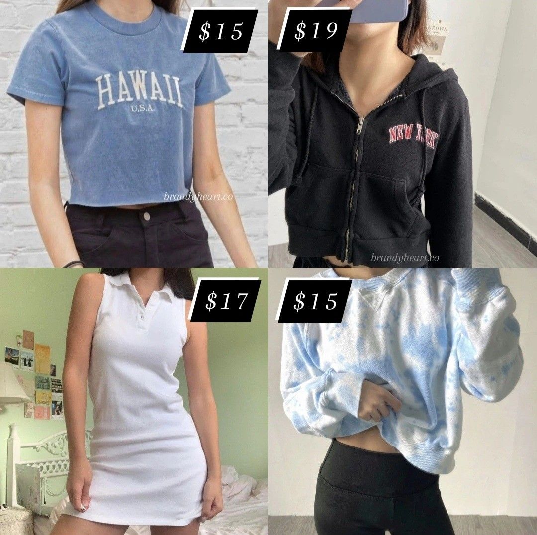 Brandy Melville Christy hoodie, Women's Fashion, Tops, Other Tops on  Carousell