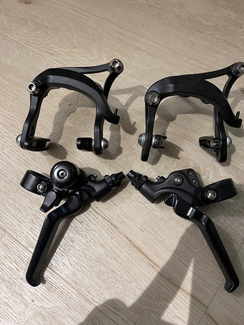 Brompton brake lever and caliper (chpt3 v3), Sports Equipment, Bicycles