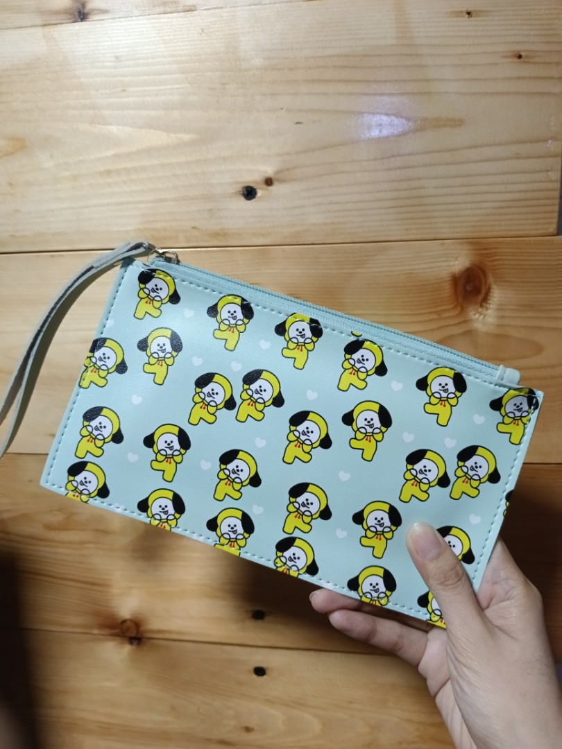 BT21 POUCHES, Men's Fashion, Bags, Belt bags, Clutches and Pouches on ...