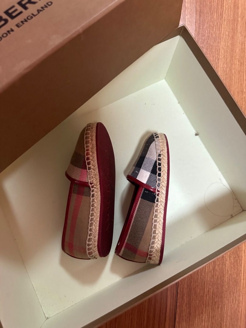 Burberry Kids Espadrilles Babies Kids Babies Kids Fashion on Carousell
