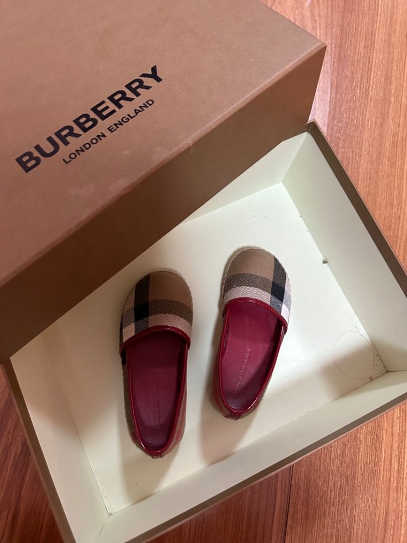 Burberry Kids Espadrilles Babies Kids Babies Kids Fashion on Carousell