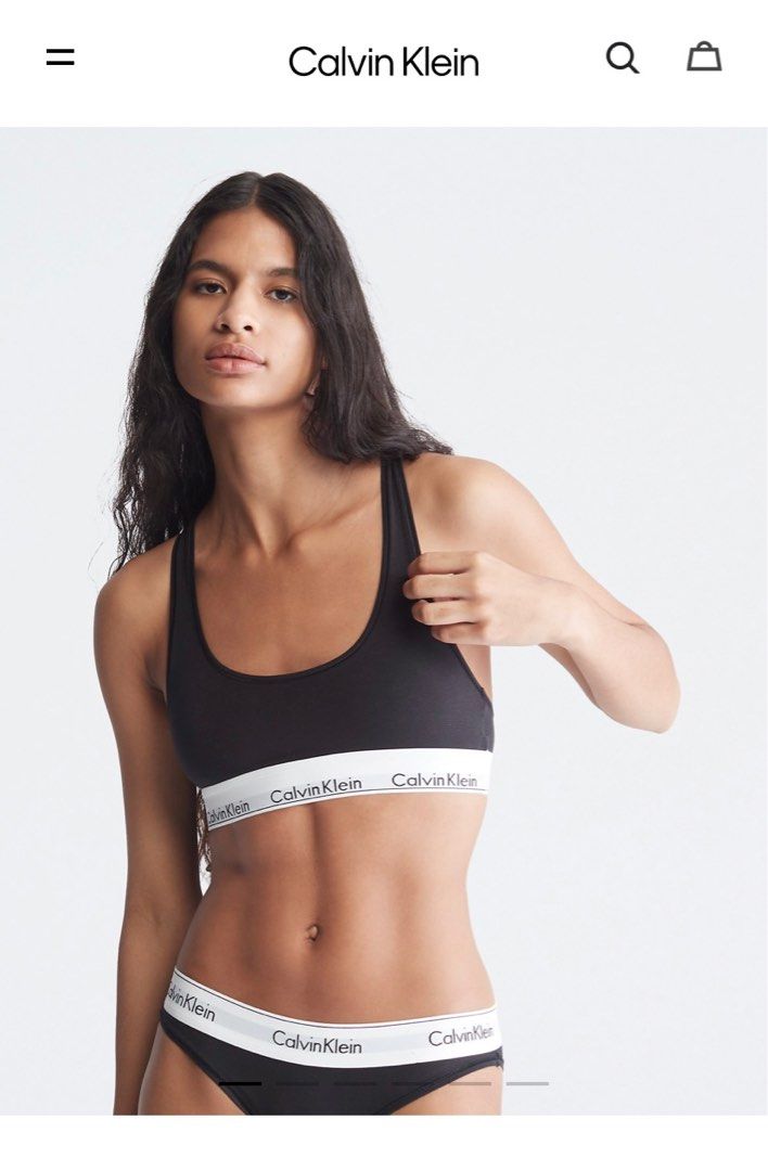 Calvin klein medium bra size deals