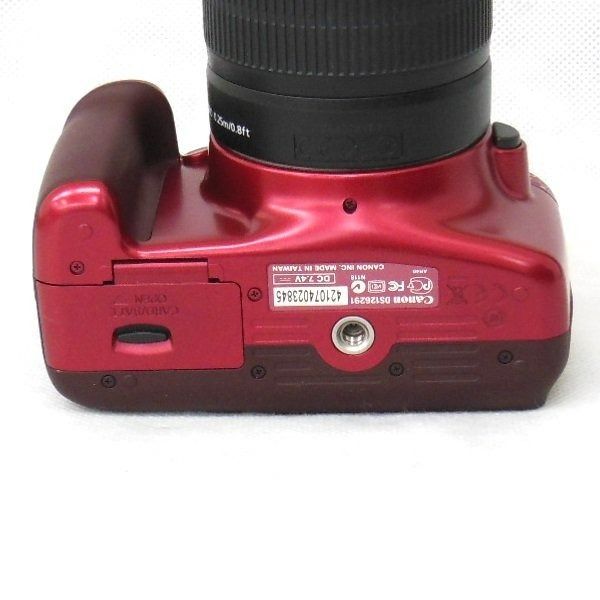CANON佳能EOS KISS X50 EF-S18-55mm IS II鏡頭套裝紅, 攝影器材, 相機
