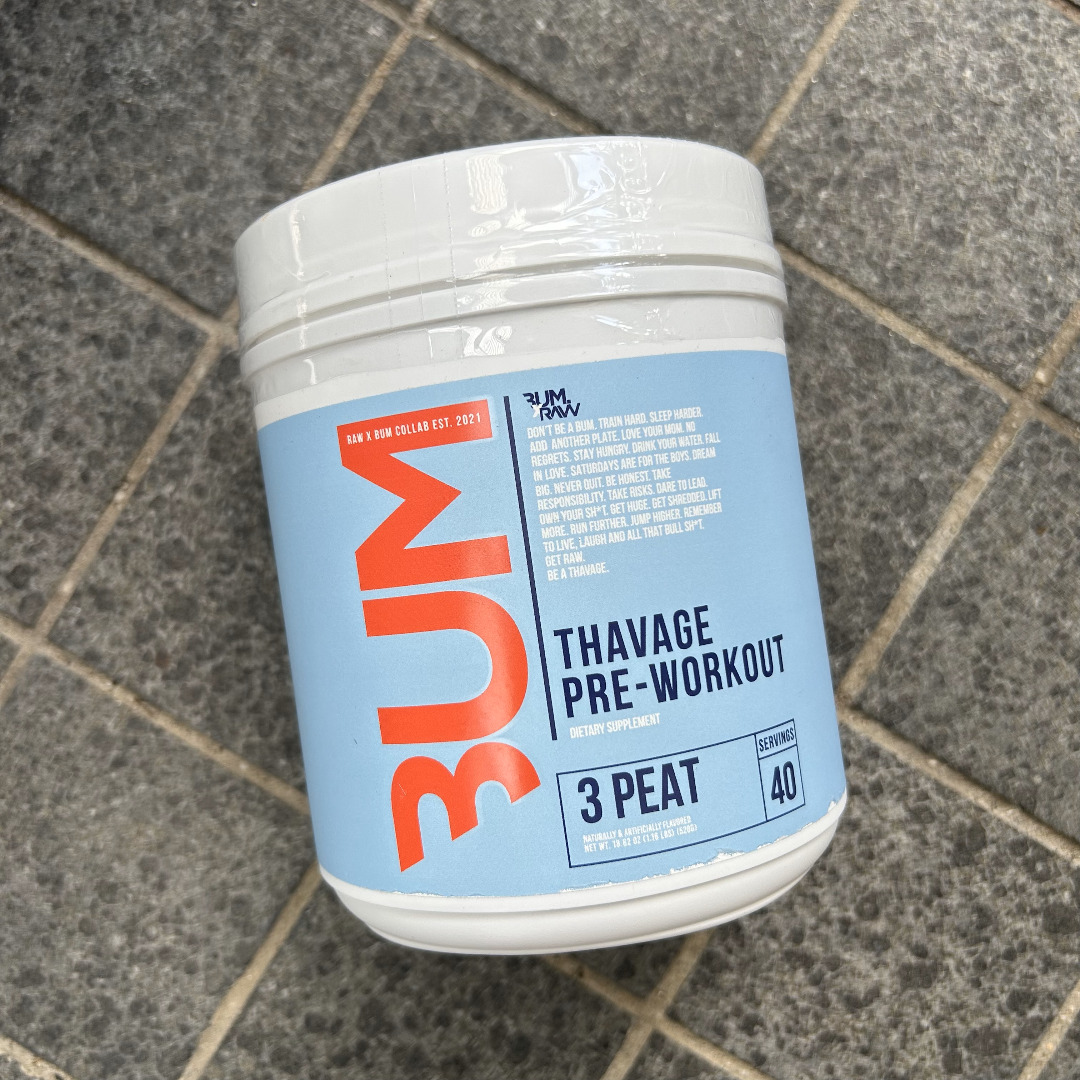 [5 FLAVOURS] CBUM Thavage Preworkout Raw Nutrition, Health & Nutrition