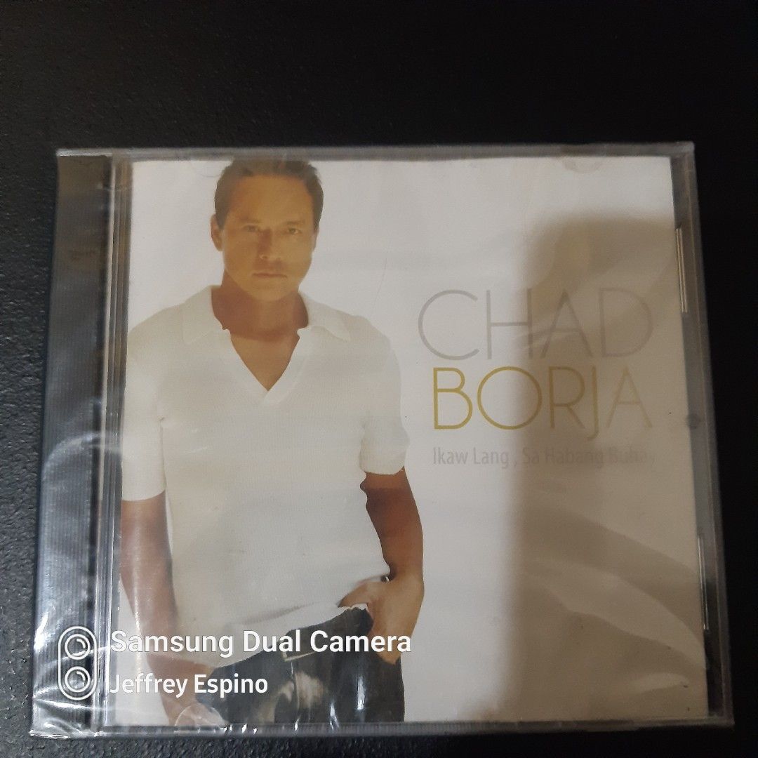 Chad Borja Ikaw Lang sa Habang Buhay opm cd with Minus one