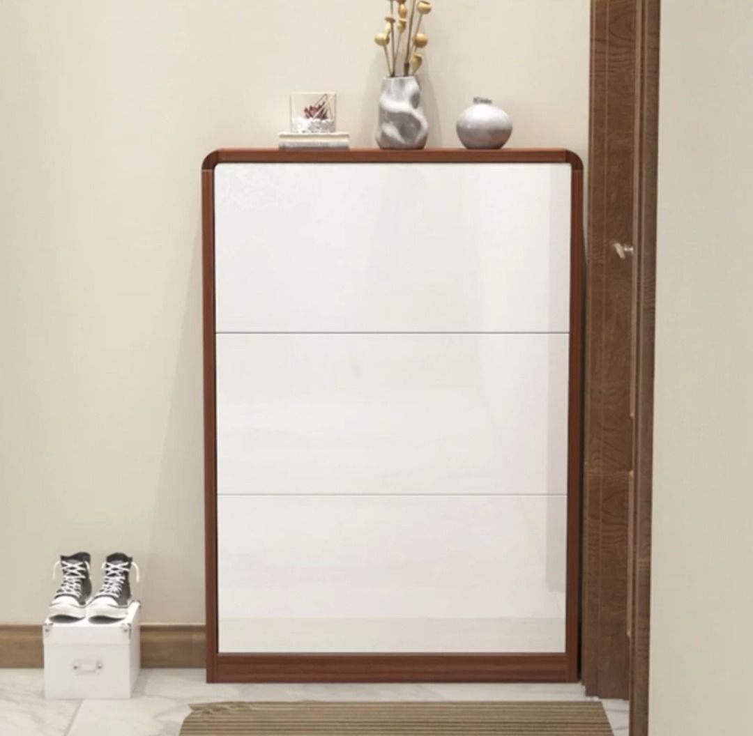 Chloe sliding door shoe cabinet hot sale