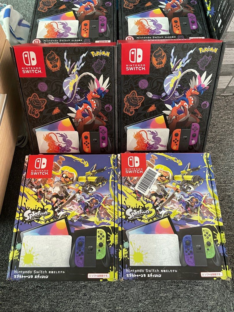 Warehouse sales Nintendo Switch OLED Model Splatoon 3 Edition