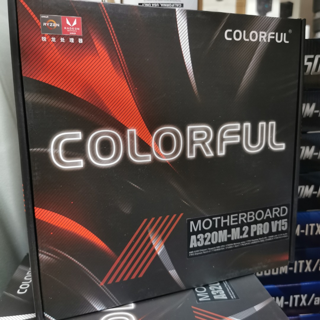 Colorful a320 motherboard on sale