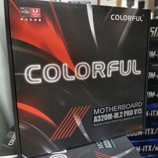 Colorful A320M-M.2 Pro V15 AMD A320 AM4 mATX Motherboard Up to Ryzen 4000 Support Only