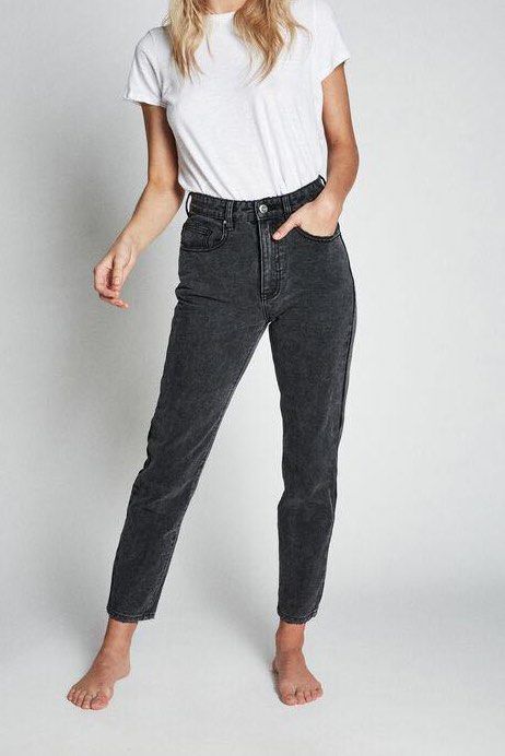 cotton on stretch mom jeans Women s Fashion Bottoms Jeans