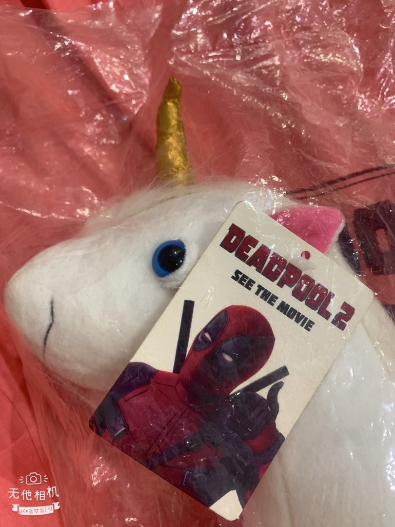 DEADPOOL 2 SEE THE MOVIE PLUSH UNICORN Hobbies Toys Toys Games on Carousell